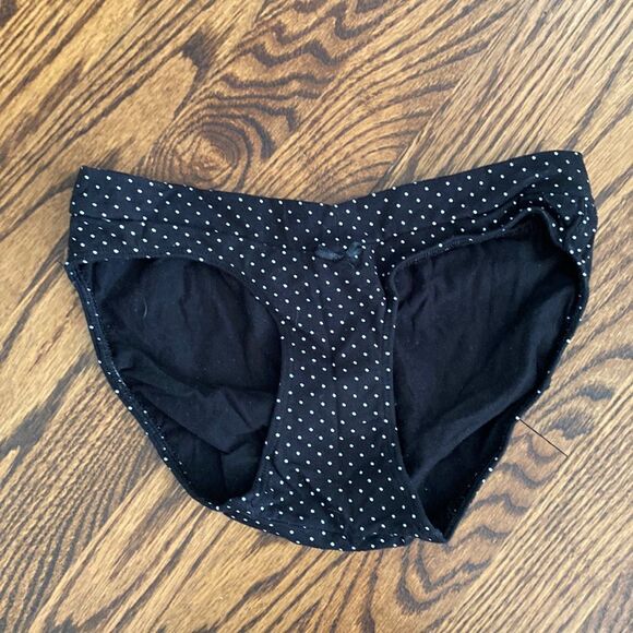 Motherhood Maternity Other - Motherhood Maternity Women’s Bikini Bottom Underwear Polk Dot Small Bow